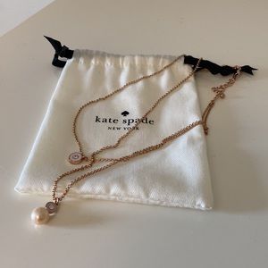 Kate Spade Rose Gold Necklace